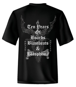 Ten Year Anniversary Shirt - Black