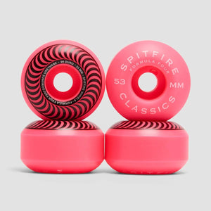 Spitfire Wheels - 99du Formula Four Classics 53mm Neon Pink