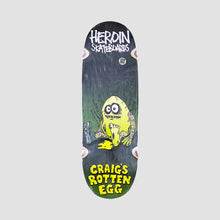 Load image into Gallery viewer, Heroin Skateboards - Craig’s Rotten Egg 10” Deck