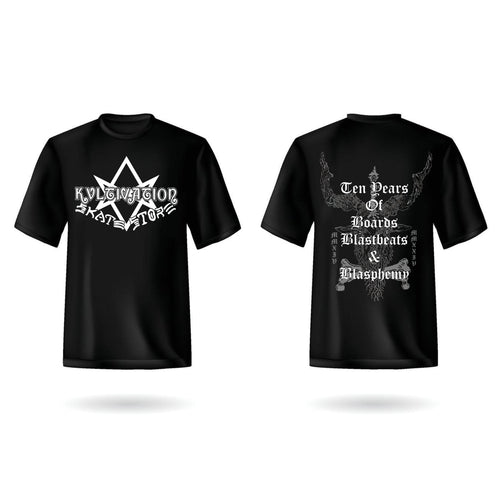 Ten Year Anniversary Shirt - Black