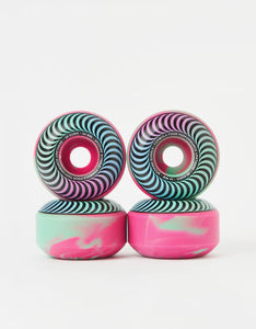 Spitfire Wheels - 99du Formula Four Classics 54mm Pink/Teal swirl