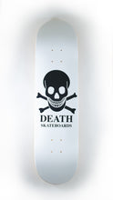 Load image into Gallery viewer, Death Skateboards - White O.G. Skull Deck 8.25&quot;