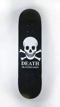 Load image into Gallery viewer, Death Skateboards - Black O.G. Skull Deck 8.25&quot;