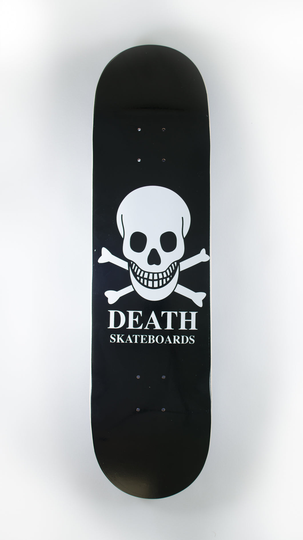 Death Skateboards - Black O.G. Skull Deck 8.25