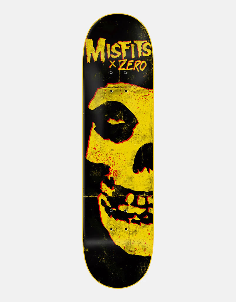 Zero Skateboards - Misfits Fiend Skull 8.5” deck