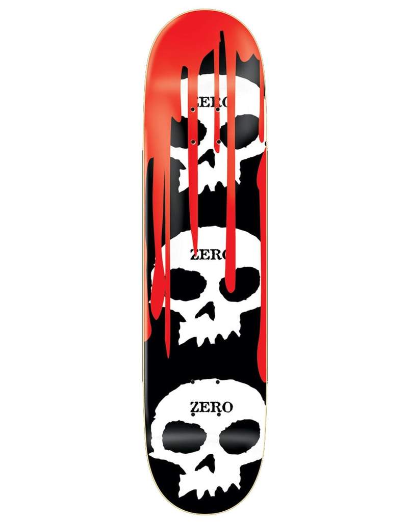 Zero Skateboards - 3 Skull Blood 8.25” Deck