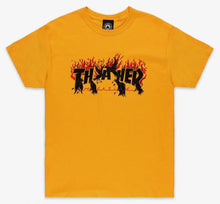 Load image into Gallery viewer, Thrasher Mag - Crows T shirt Gold